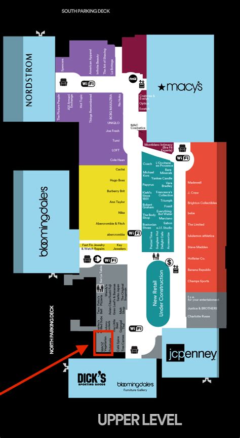 roosevelt field mall map.